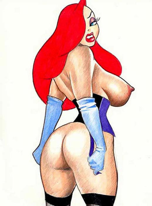 Jessica with red hairs and big ass | Disney Sex Cartoon