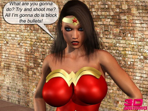 Wonder Woman Tits Tram - Wonder Woman / Wonder Cunt - Disney Sex Cartoon