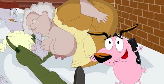 Granny porn from Courage